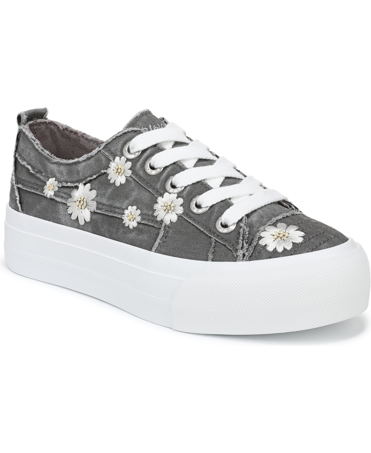 Blowfish Malibu Women's Sadie-sun Lace-up Sneakers In Gray