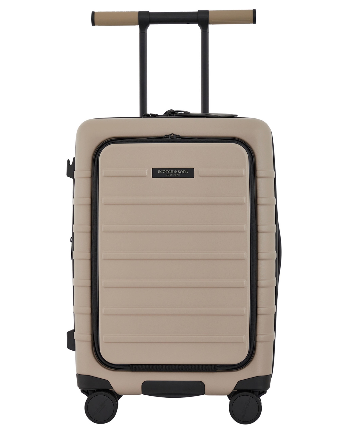 Scotch & Soda Tilburg 22" Carry-on Laptop Luggage In Gray