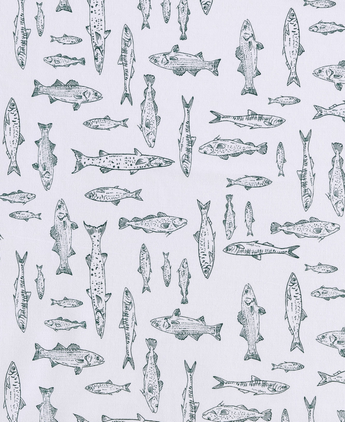 Eddie Bauer Printed 100% Cotton Percale 3-pc. Sheet Set, Twin In Gray