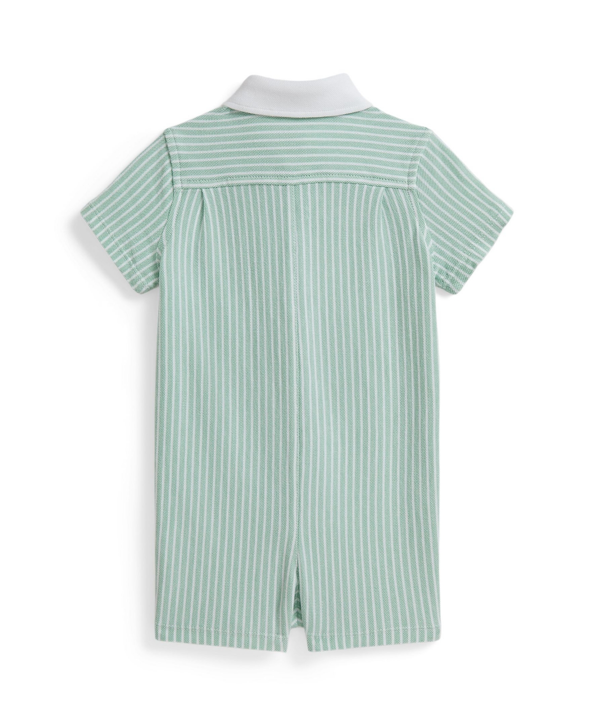 Polo Ralph Lauren Baby Boys' Striped Short-Sleeve Shortall