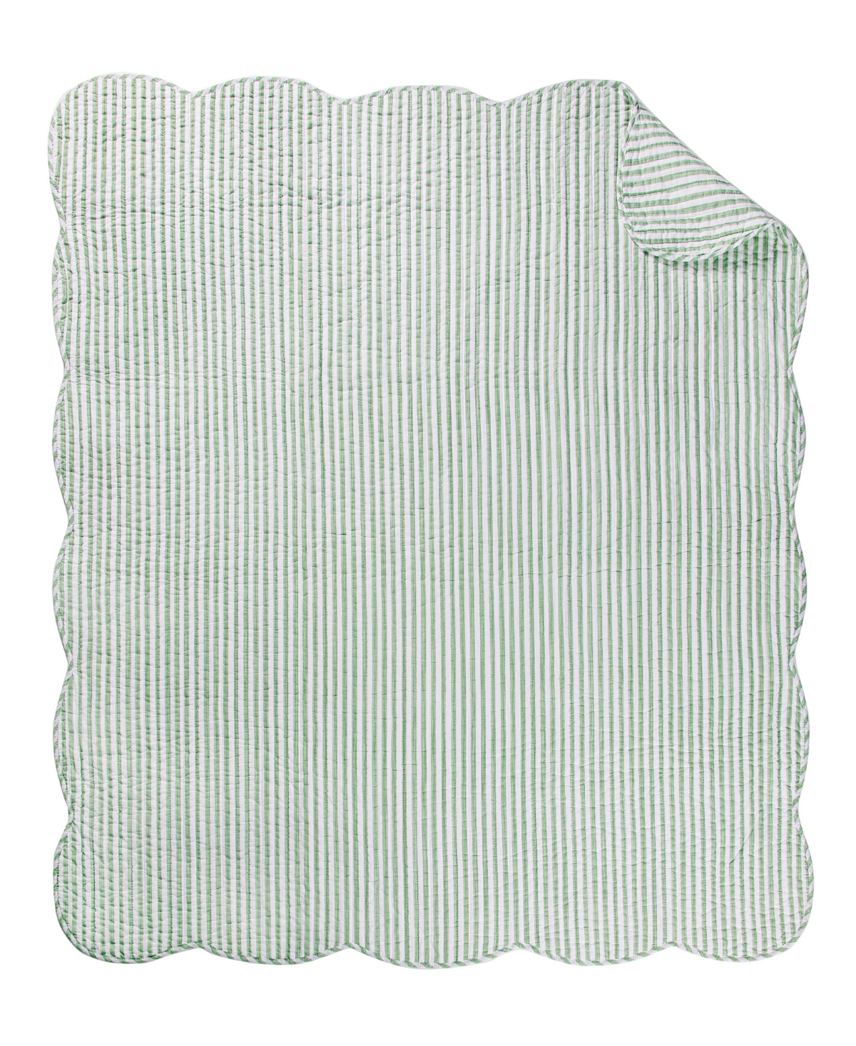 Levtex Martha Stripe Reversible Quilted Throw, 50" x 60"