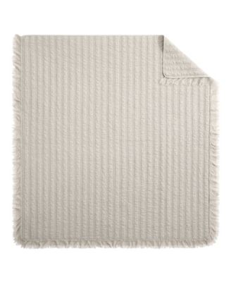 Wilhemina Stone Washed Quilted Throw, 50" x 60"