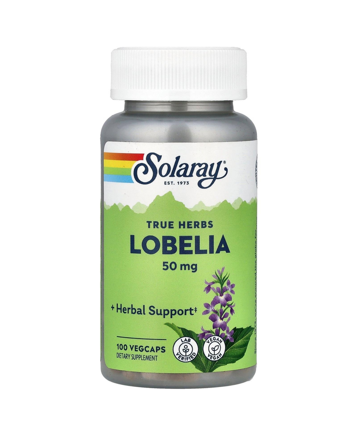 Solaray True Herbs Lobelia