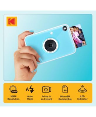 Printomatic+ Instant Camera Bundle 10MP w/ Case & 20 Zink Paper