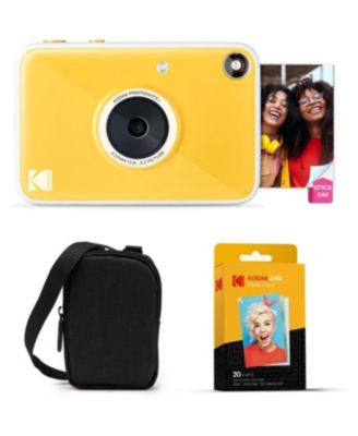 Printomatic+ Instant Camera Bundle 10MP w/ Case & 20 Zink Paper