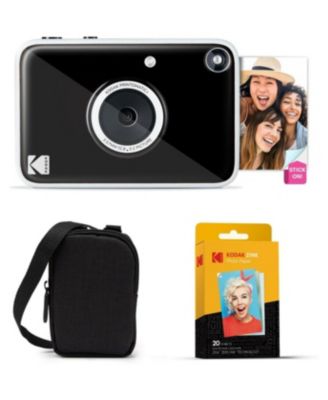 Printomatic+ Instant Camera Bundle 10MP w/ Case & 20 Zink Paper
