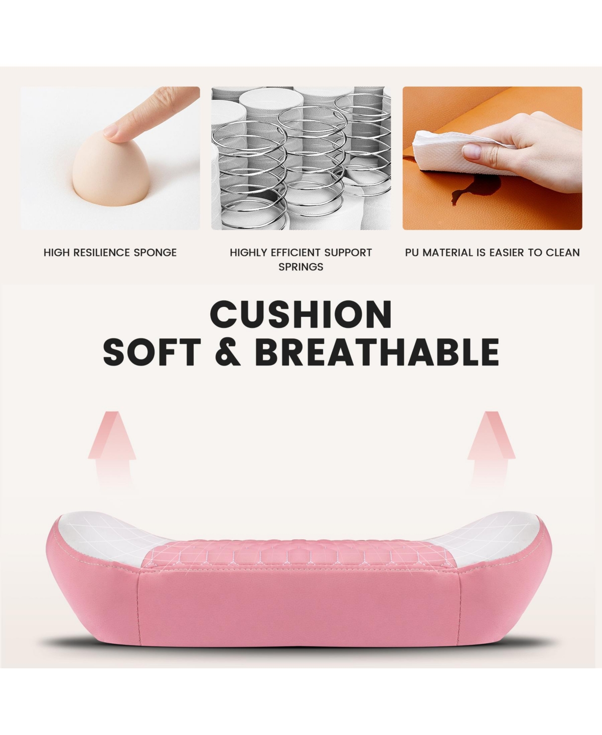 Flynama high-quality Pvc leather gamer chair