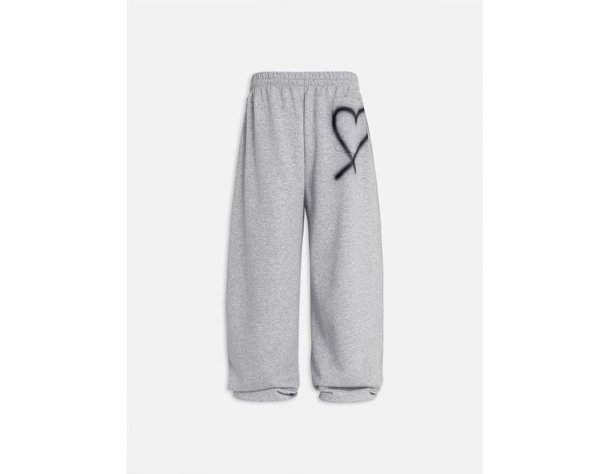 Aelfric Eden Women's Graffiti Heart Baggy Sweatpants