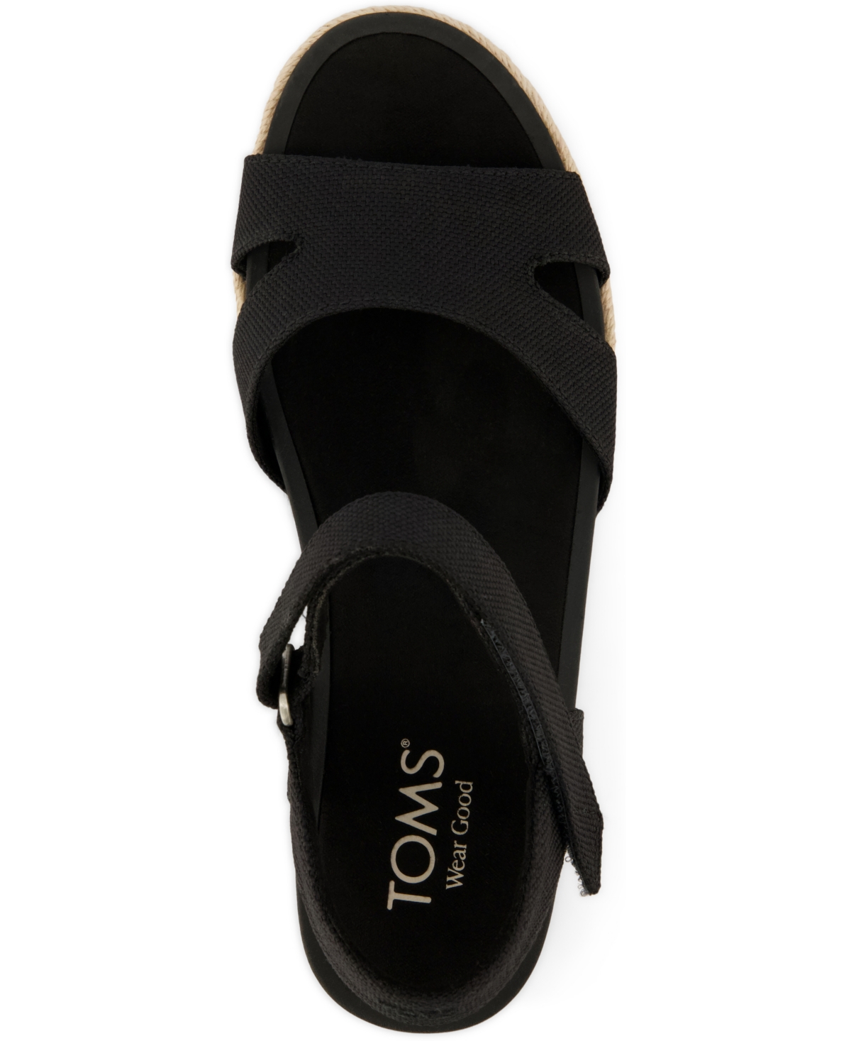 Toms Women's Alana Open Toe Wedge Sandals
