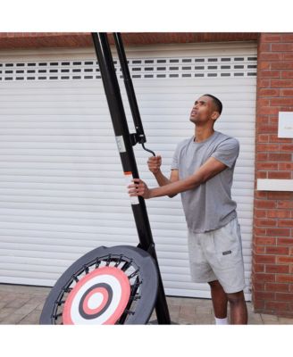 Portable Basketball Hoop, Adjustable Height, 50" Backboard & Rebounder