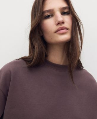 Women's Plain Cotton Sweatshirt