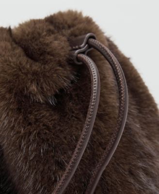 Women's Fur-Effect Handbag