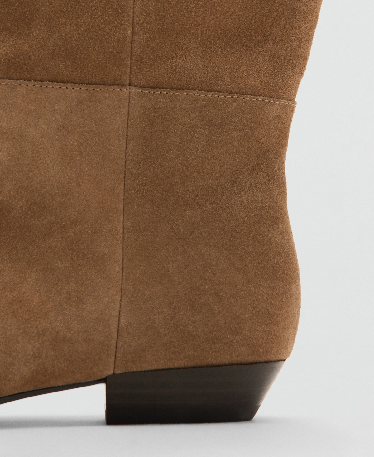 Mango Women's High-Leg Suede Boots