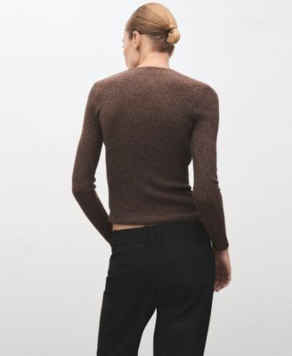 Women's Perkins Neck Ribbed Sweater