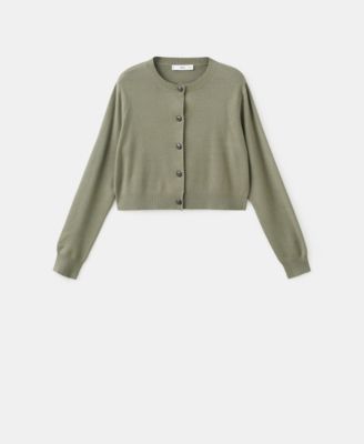 Women's Knitted Button Cardigan