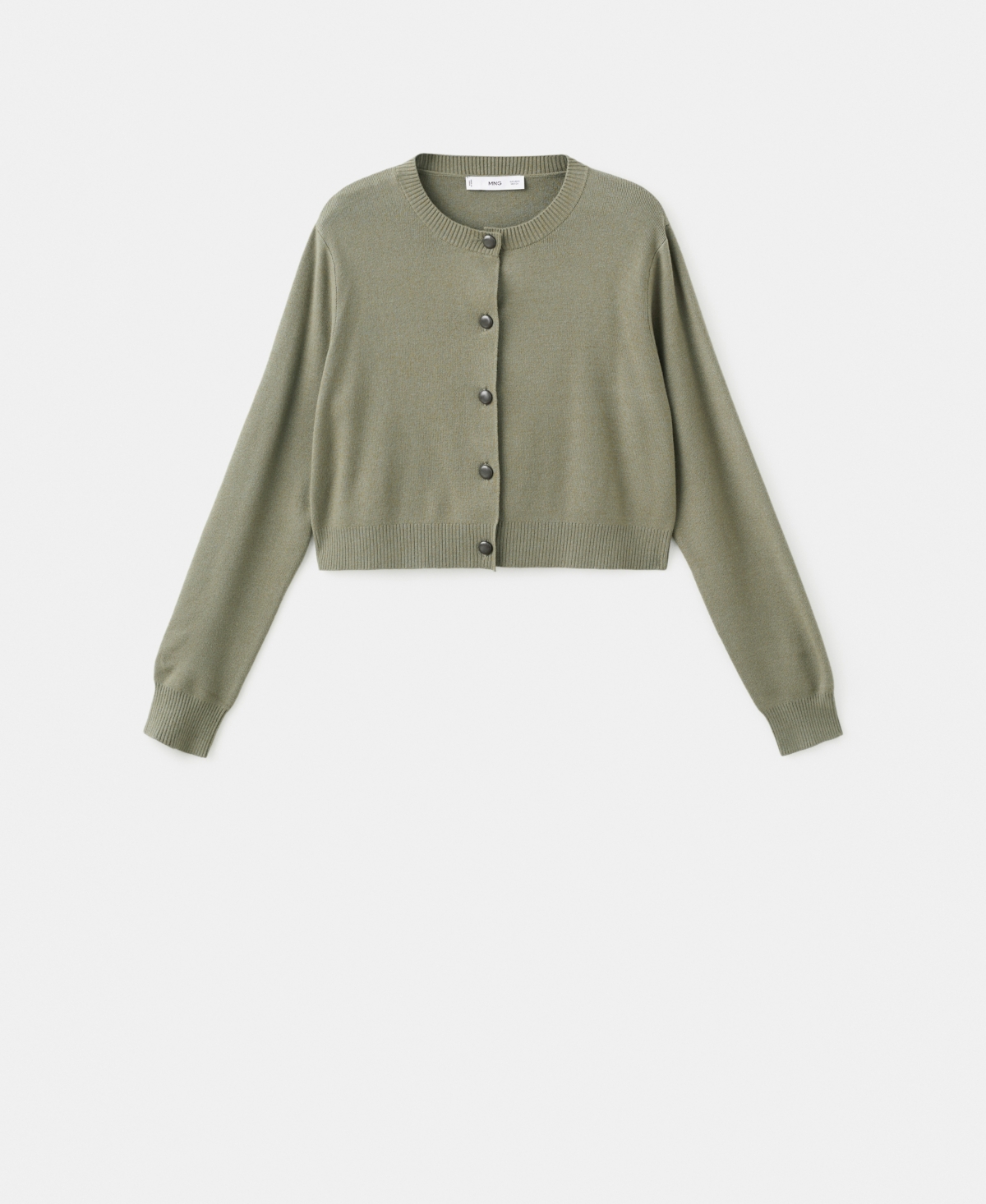 Mango Women's Knitted Button Cardigan