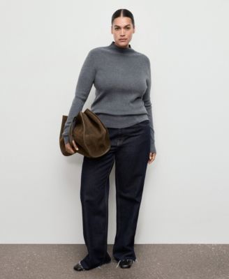 Women's Perkins Neck Fitted Sweater