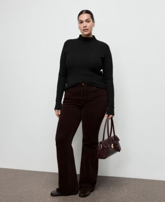 Women's Perkins Neck Fitted Sweater