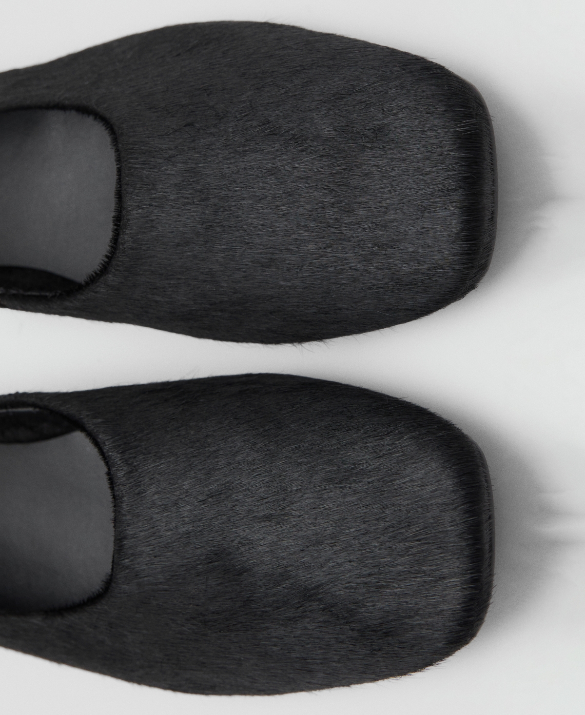 Mango Women's Leather And Fur-effect Shoes In Animal Print