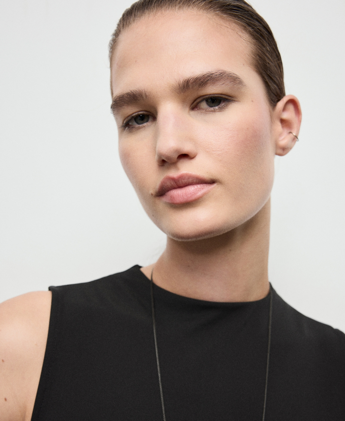 Mango Women's Pleated A-Line Dress