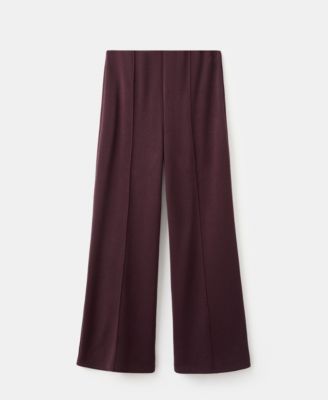 Women's Seam-Detail Straight-Fit Pants