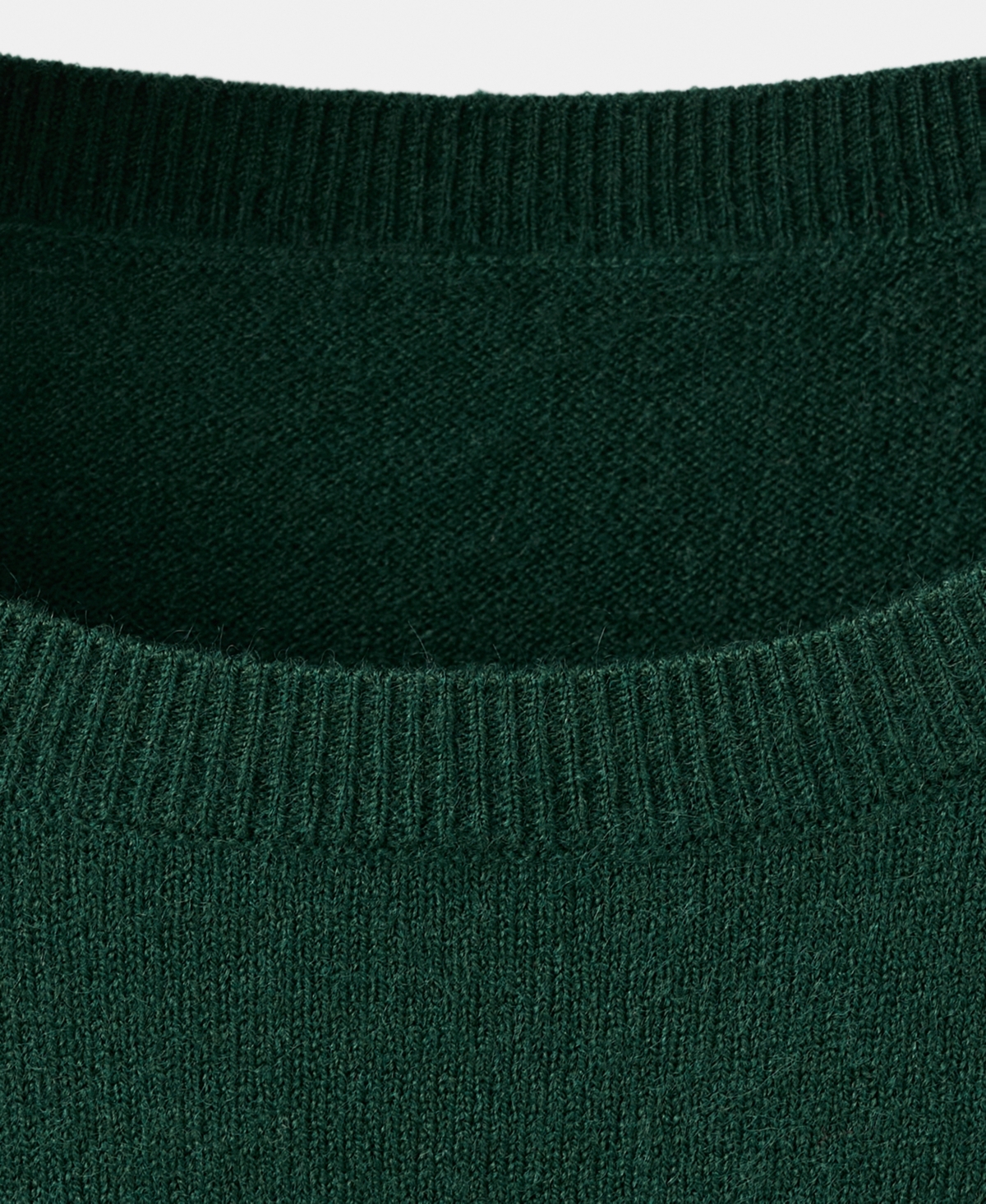 Mango Women's Fine-knit Dress In Green