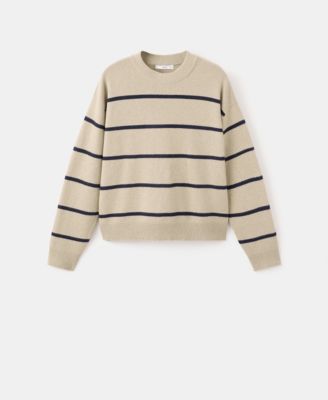 Women's Knit Striped Sweater