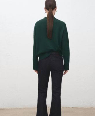 Women's Ribbed Perkins Neck Sweater