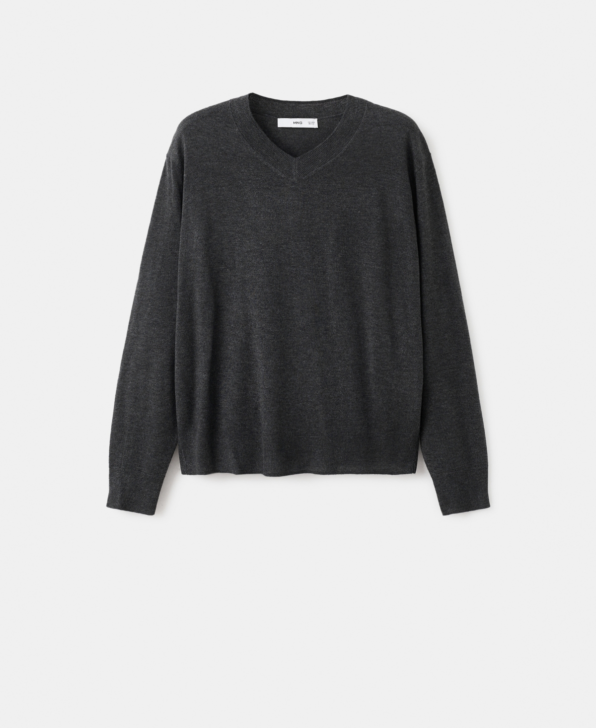 Mango Women's V-Neck Knit Sweater