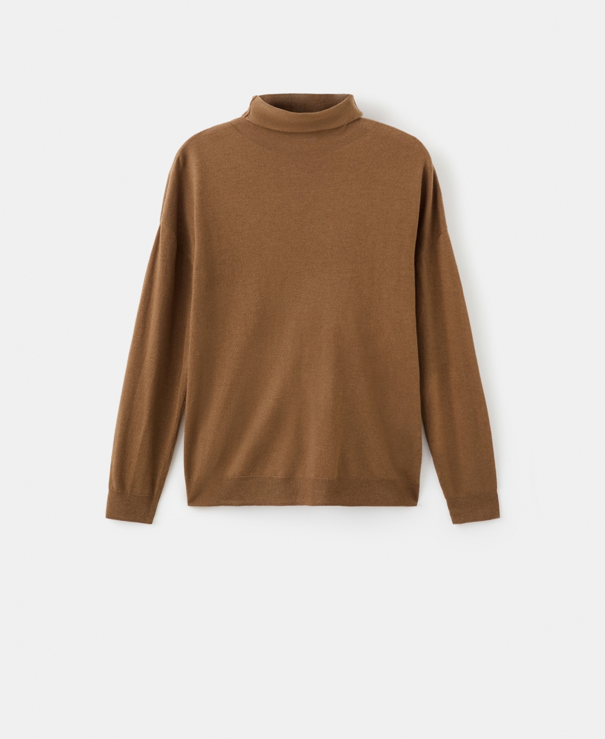 Mango Women's Cable-Knit Turtleneck Sweater