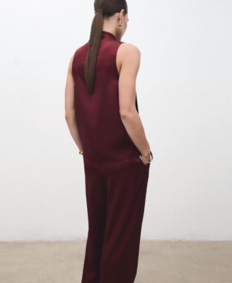 Women's Foulard Satin Blouse