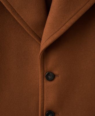 Women's Lapel Manteco Wool Coat