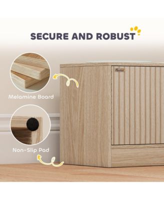 Elevated Dog Bowls with Storage, Raised Dog Bowl with Slow Feeder