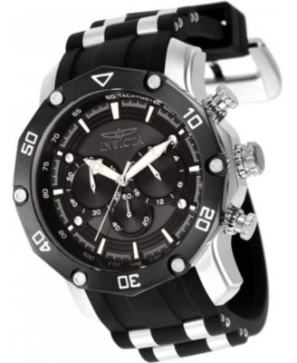 Men's 28753 Pro Diver Quartz Chronograph Black, Gunmetal Dial Watch