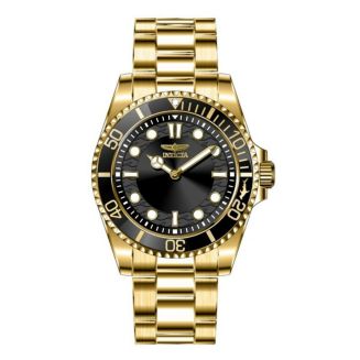 Invicta Men's 49701 Pro Diver Quartz PC20S Black Dial Watch - Macy's