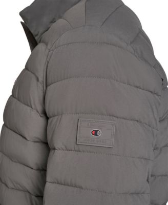 Men's Quilted Long-Sleeve Jacket