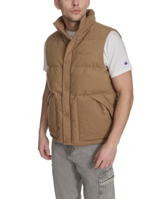 Men's Quilted Stand-Collar Vest