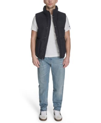 Men's Quilted Stand-Collar Vest