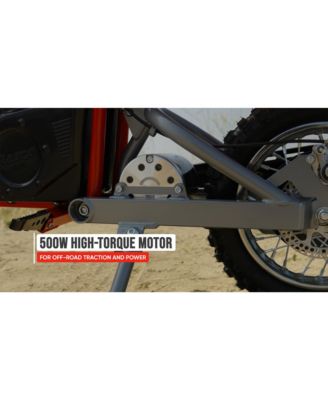 MX500 Red Dirt Rocket High-Torque Electric Motorcycle Dirt Bike for Adult