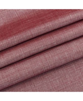 1 Piece Moroccan Sparkle Rod Pocket Semi Sheer Voile Beaded Trim Window Valance