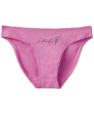 Women's Cabana Hip Bikini Weekender Panties, 3-Pack Set