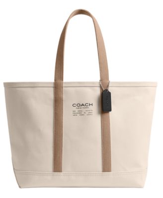COACH - Men's Utility Canvas Tote Bag
