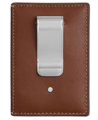 Men's Money Clip Card Case