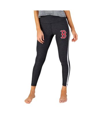 Women's Charcoal/White Boston Red Sox Centerline Knit Leggings