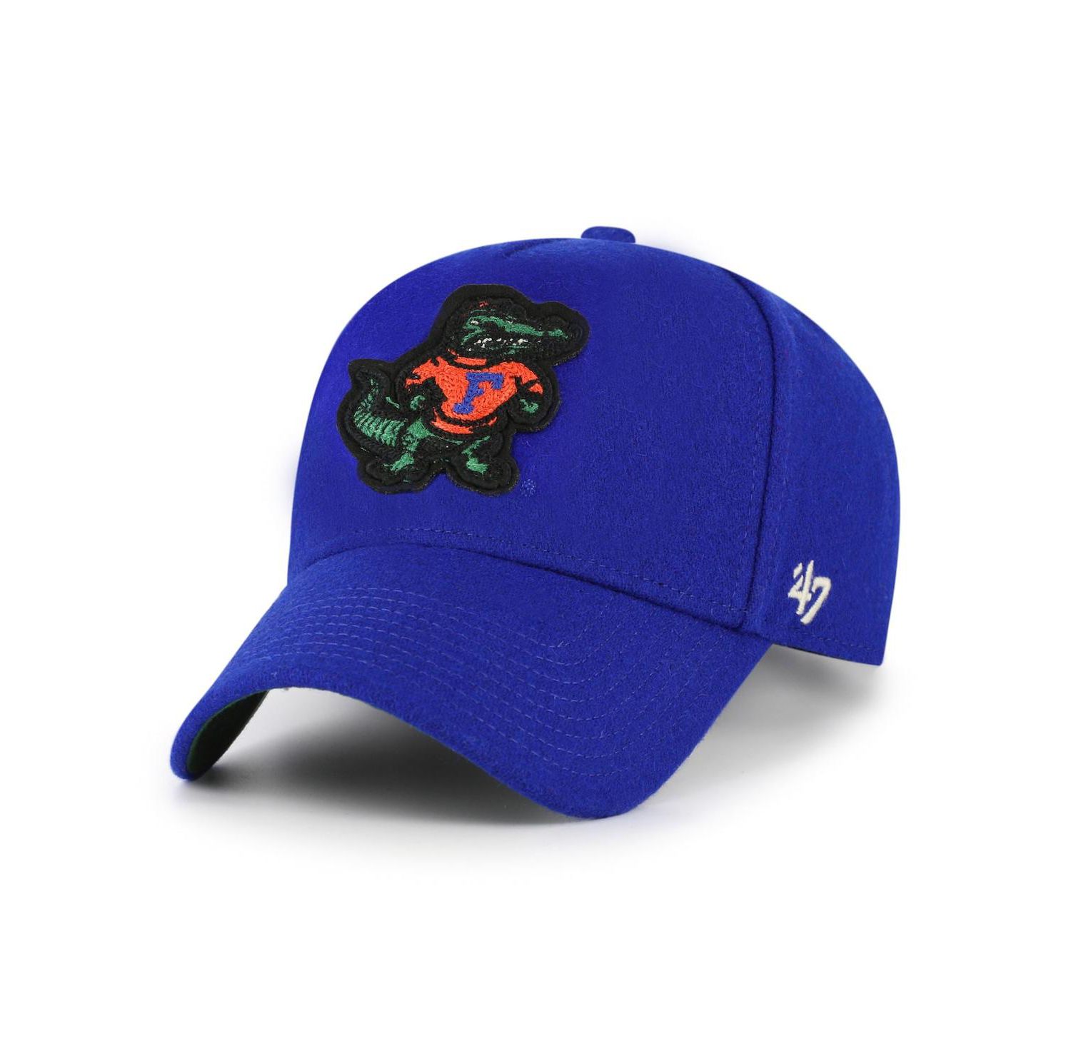Men's and Women's Royal Florida Gators Collections Golden Age Offside DT Adjustable Hat