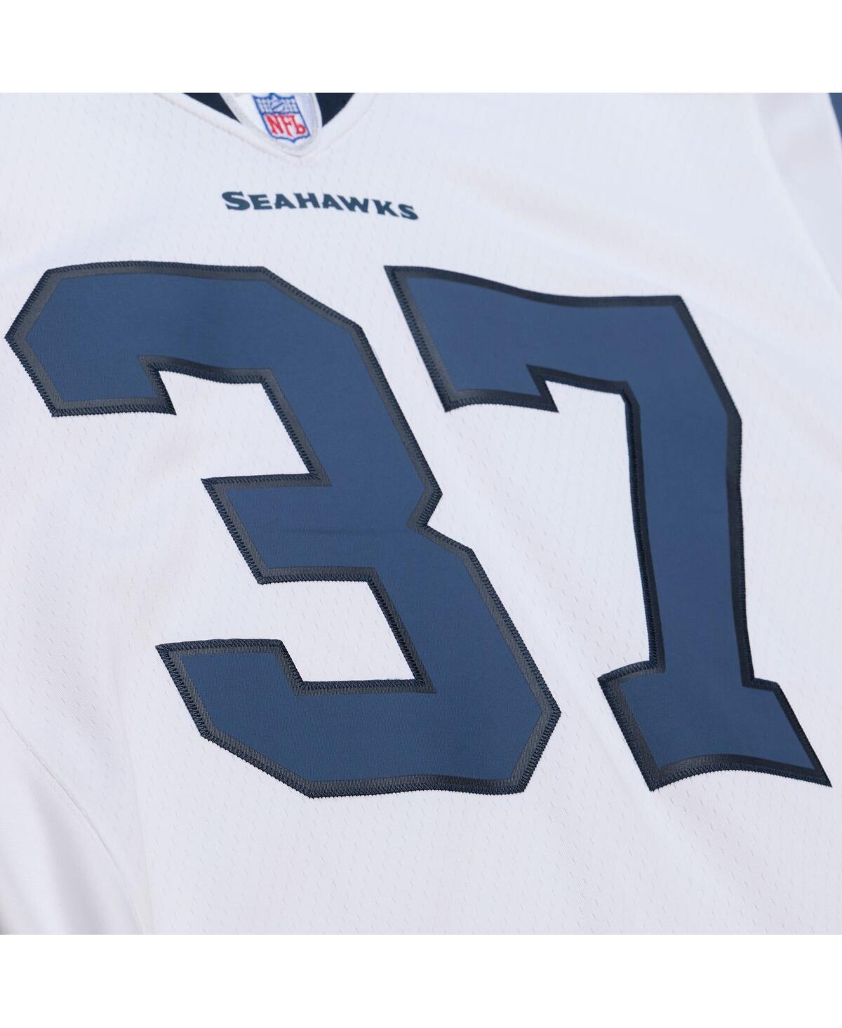 Men's Shaun Alexander White Seattle Seahawks 2005 Legacy Throwback Replica Jersey