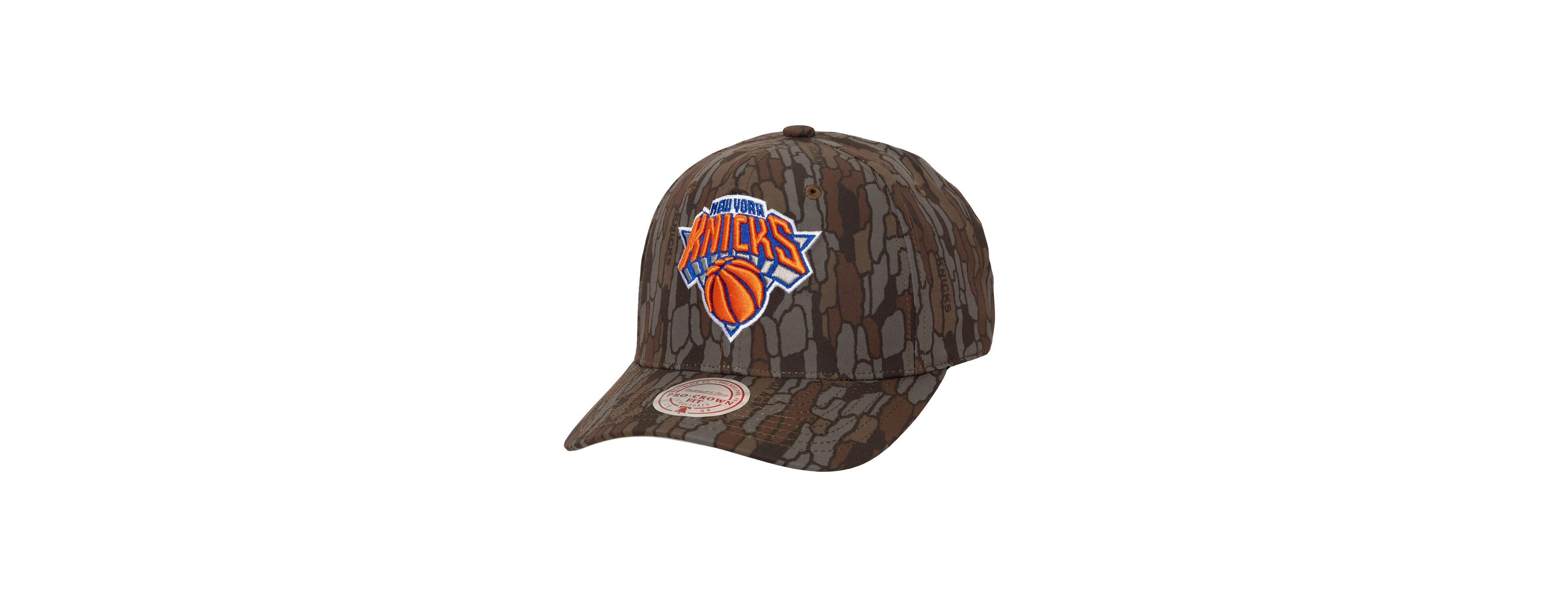 Men's Camo New York Knicks Hidden Pro-Crown Adjustable Hat