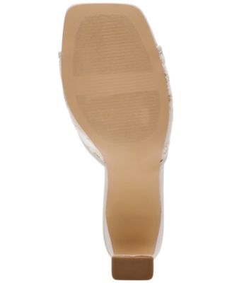 Women's Lennie Floral Lace Blade Heel Dress Sandals