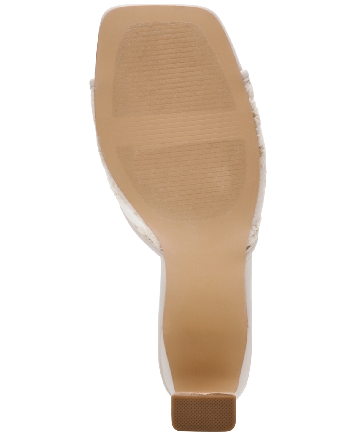 Dv Dolce Vita Women's Lennie Floral Lace Blade Heel Dress Sandals