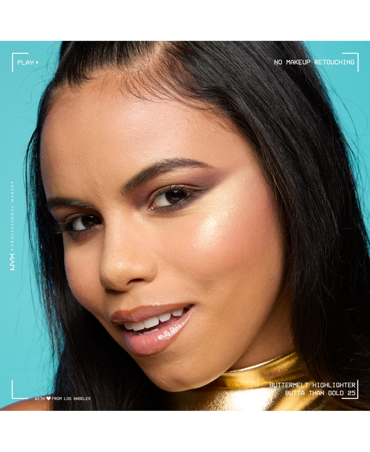 Nyx Professional Makeup Buttermelt Highlighter 5g (various Shades) - Butta Than Gold In Yellow